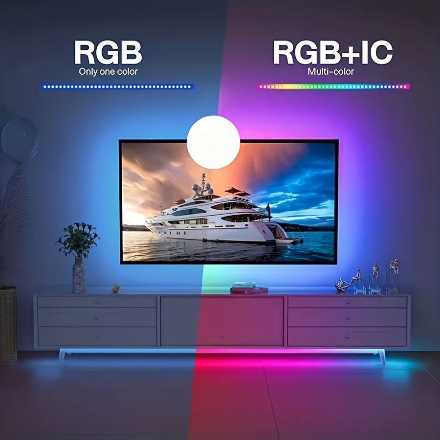 RGB+IC Intelligent Wireless LED Light Bar