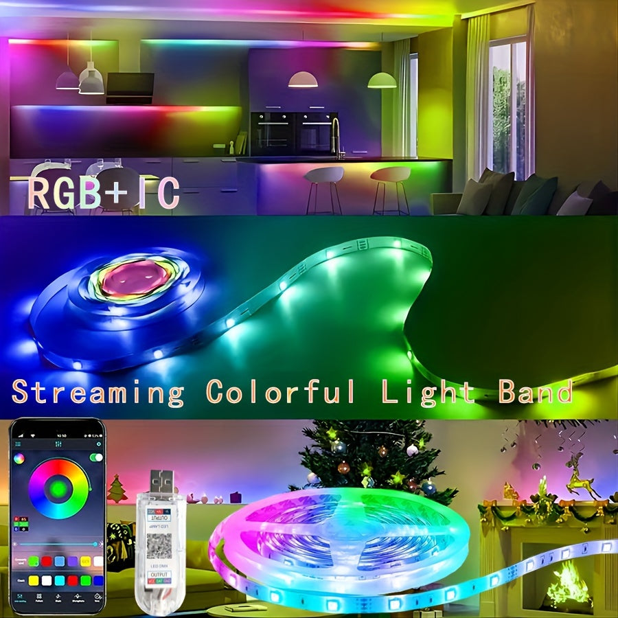 RGB+IC Intelligent Wireless LED Light Bar