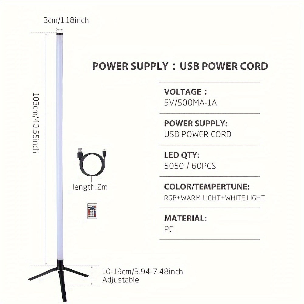 Nimzo RGB Corner Floor Lamp